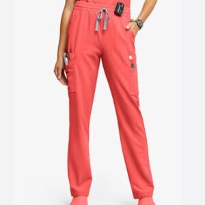 ReSurge Topaz Women's 11-Pocket Drawstring Scrub Pants XS-P